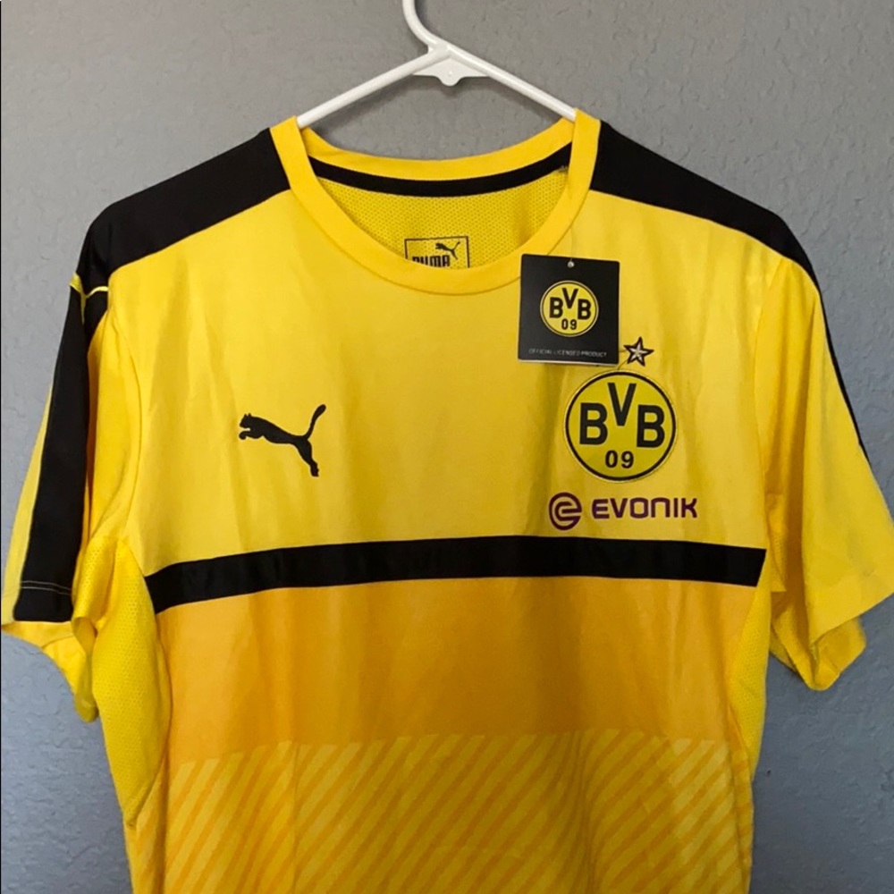 Puma BVB Borussia Dortmund Training Soccer Jersey